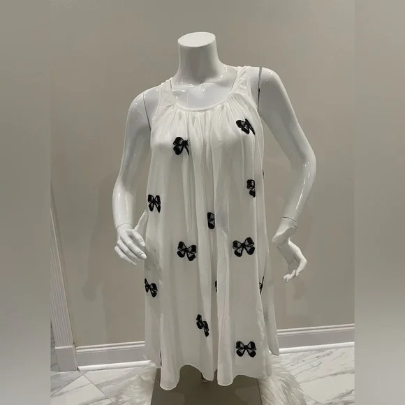 Kate Spade beaded bow chemise Size S. - Picture 4 of 7